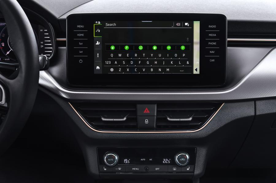 Детали интерьера Skoda Kamiq 2019 года  (WW) (фото 93 из 217)